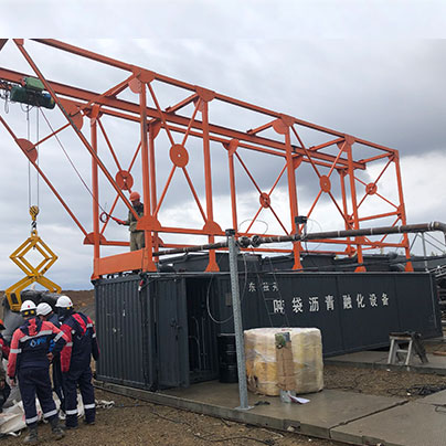 Bag Bitumen melting plant