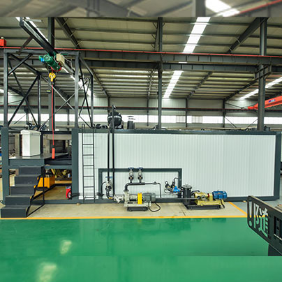 Crane Loading Bitumen Melting mchine 